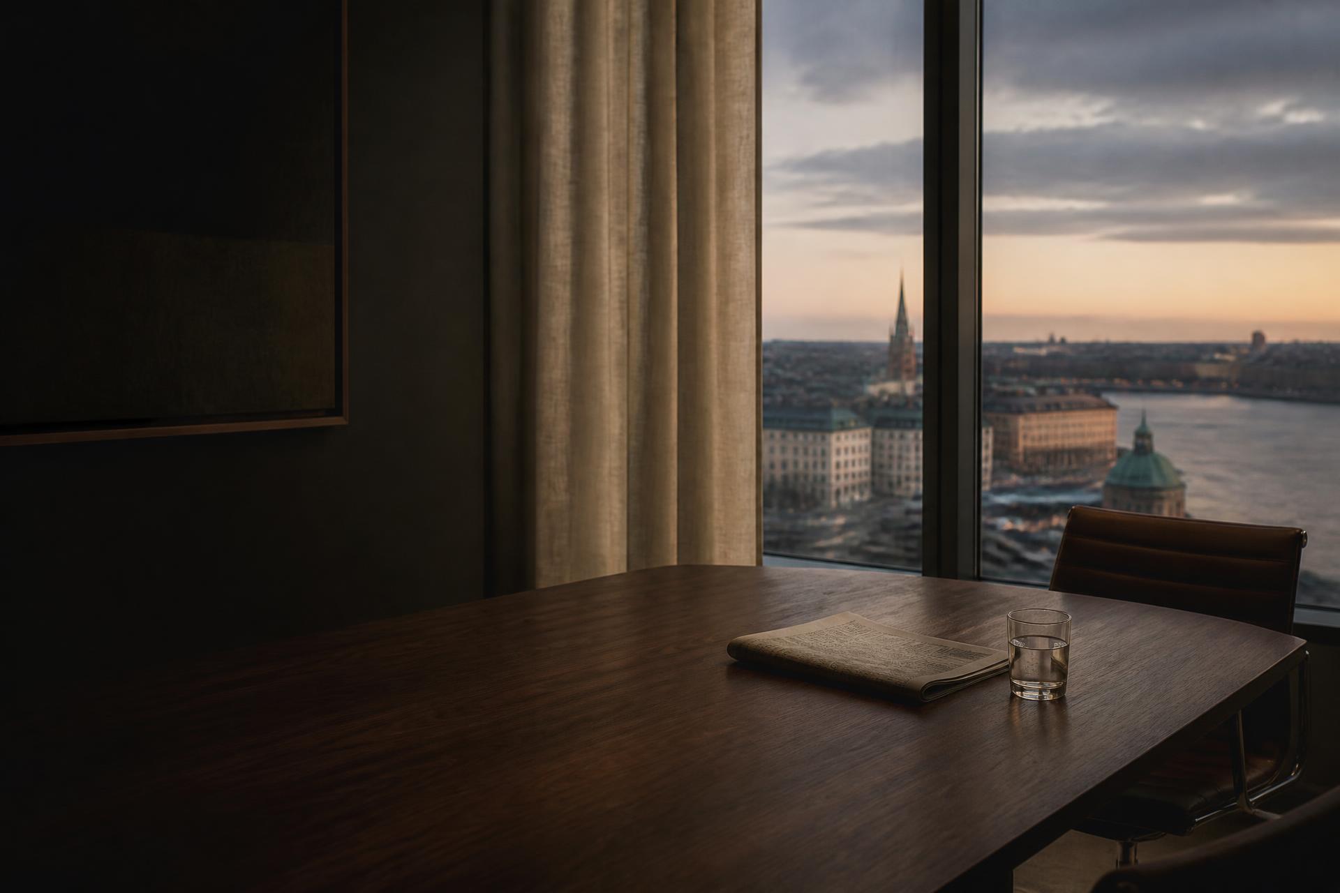 Ljus arbetsmiljö i Stockholm. Platshållarbild inför Rosenbergs egen fotografering.
